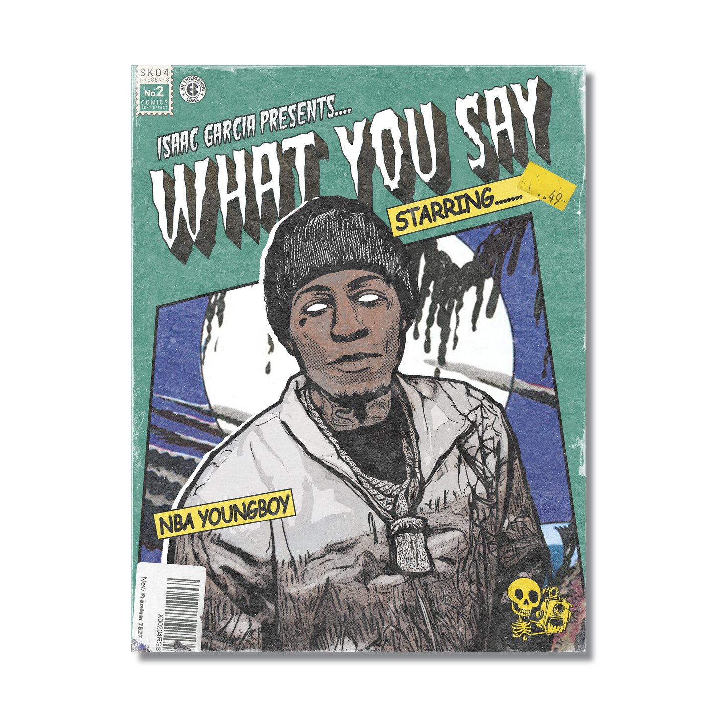 Green "What You Say" Poster (YB Only)