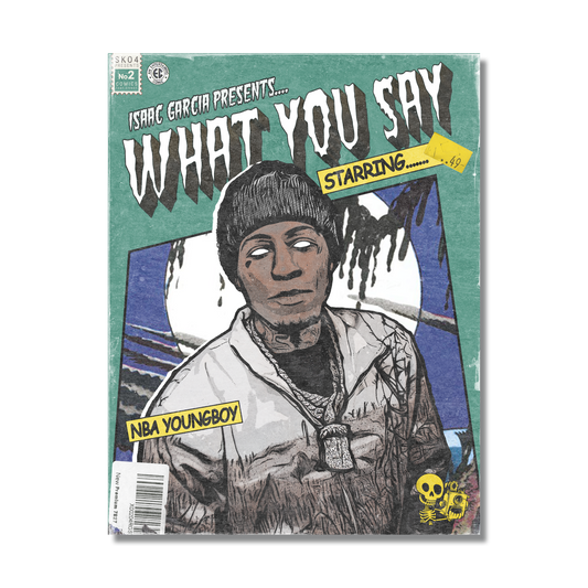 Green "What You Say" Poster (YB Only)